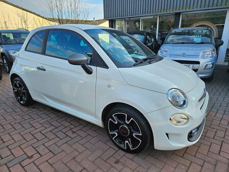 FIAT 500 1.2 500 My16 1.2 69hp S WHITE / DAB / BLUETOOTH 