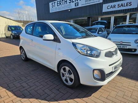 KIA PICANTO 1.0 1 3 DOOR white  LOW INSURANCE
