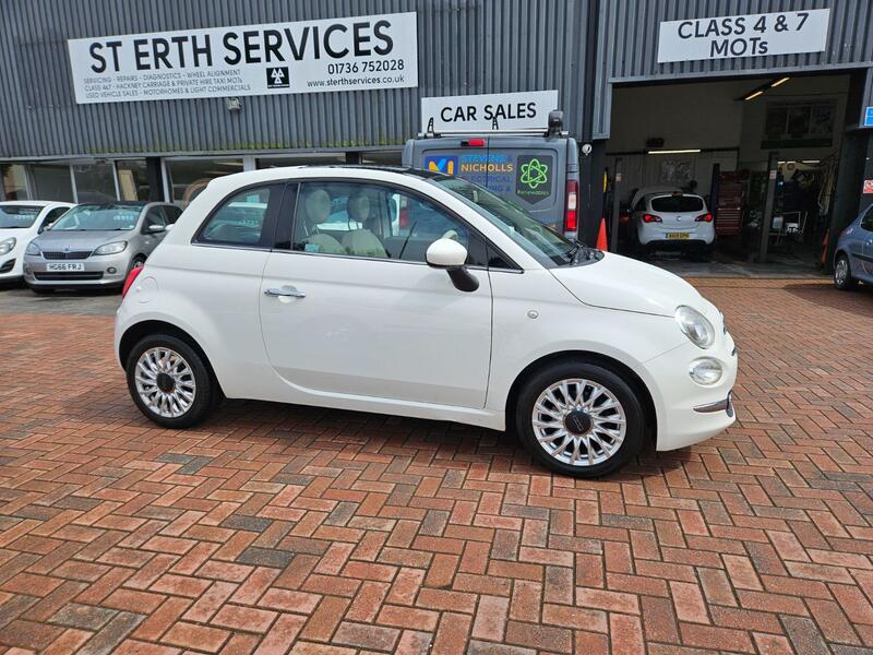 FIAT 500 1.2 500 My17 1.2 69hp Lounge 33,000 Miles