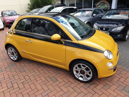 FIAT 500 C LOUNGE CONVERTIBLE ***21,000 MILES ONLY*** 1 OWNER FROM NEW NOW SOLD