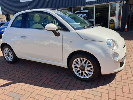 FIAT 500 1.2 LOUNGE WHITE