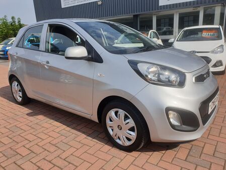 KIA PICANTO 1 AIR 5 DOOR HATCHBACK SILVER